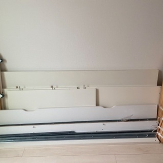 【IKEA 収納付シングルベッド】マットレス付きの画像