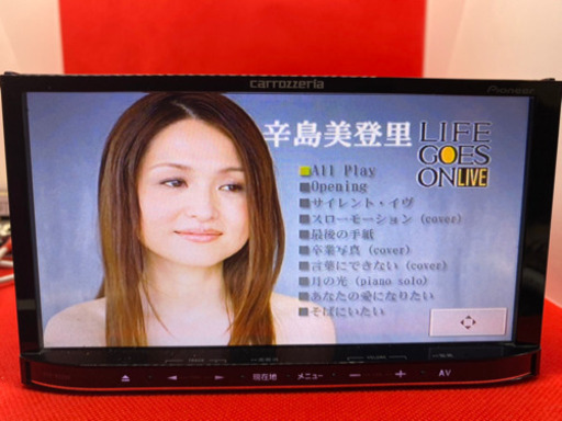 AVIC-MRZ90-2 楽ナビ　Bluetooth フルセグ　動作確認済み