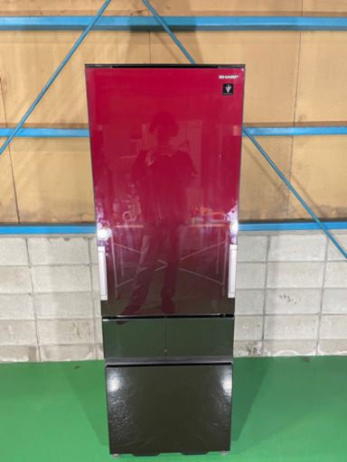 美品✨/SJ-GT42D-R/SHARP/シャープ/冷蔵庫/280L/2019年製/0413c