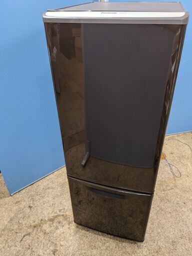 Panasonic パナソニック ノンフロン冷凍冷蔵庫 168L 2011年製 NR-B173W-T 2ドア ブラウン