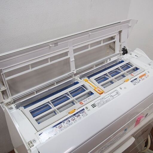 富士通 ルームエアコン ノクリア ～23畳 不在eco 内部クリーン 単相200V 5.6kW 2016年 AS-M56F2W (JA53)