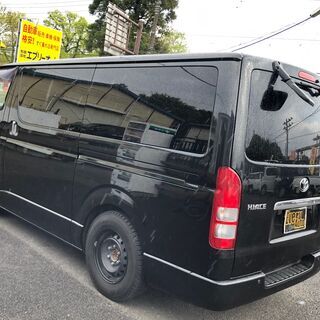 自社ローンあり！ガソリン100リットルプレゼント★装備充実★トヨタ★ハイエースバン★スーパーGL★2000cc★2(5)人乗り★の画像