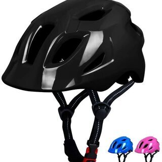 【新品・未使用】こども用ヘルメット（ブラック）