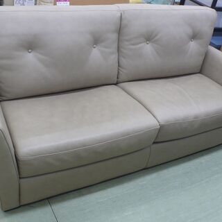 【店頭取引のみ】ニコライン nicoline　3人掛けレザーソファー