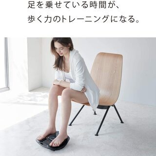 【送料無料】MTG シックスパッド フットフィット(SIXPAD Foot Fit) メーカー純正品 1年 IF-FF2310F ブラックの画像