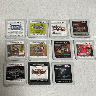 値下げ！ 格安 3DS ll 10点セット カセット ゲームソフト DS ニンテンドーの画像