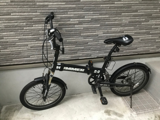 【お取引中です】HUMMER ブラック　自転車
