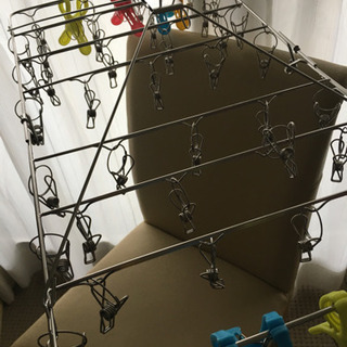 ステンレス洗濯バサミの画像