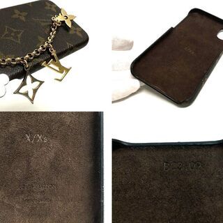 ルイヴィトン Louis Vuitton モノグラム バンパー iphoneX.XS ケース カバー レディース M63899の画像