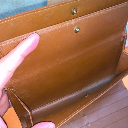 正規品 LOUIS VUITTON 希少 ブロンズ 3つ折り 長財布