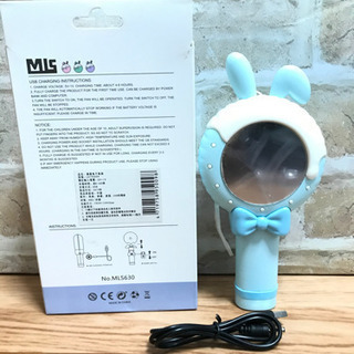 持ち歩き　ミニ　扇風機　充電式の画像