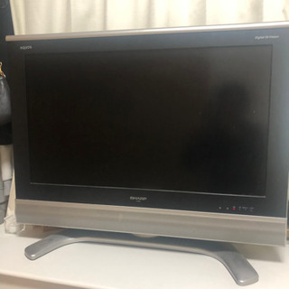 シャープAQUOS 薄型テレビ37インチ2006年製