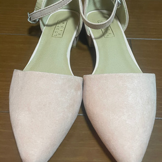 【美品】ローリーズファーム　パンプス　ピンクMサイズの画像