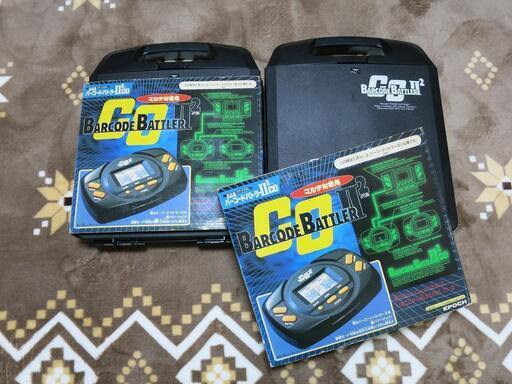 バーコードバトラー BARCODE BATTLERⅡ・COⅡ(2台)＜中古＞フルセット、動作確認済み