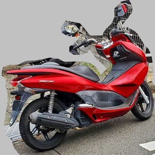★値引で85000円☆お届け可★登録代行可能★ホンダ PCX125 JF28★全国発送可能★原付二種　スクーター 小型二輪 原付2種 バイク Uber　ウーバーの画像