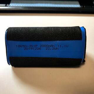リチウムイオン電池18650携帯機器付属品3本1セット　