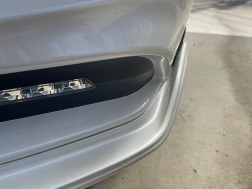 150後期プラド　TRDフロントスポイラーLED付き