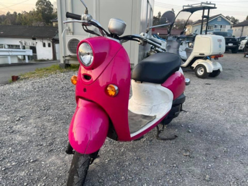ヤマハ ビーノ50  SA26J  かわいいピンク！ 4スト！ 通勤通学にオススメ♪ 走行テスト済み 関東圏内即日配送可能です！