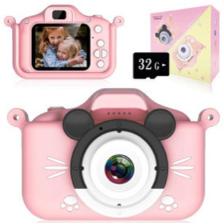 新品 子供用カメラ キッズカメラ トイカメラ 8倍ズーム 自撮可...