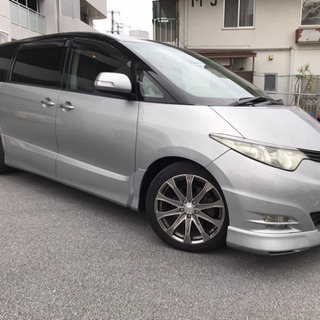 平成20年式エスティマ50  モニター3台！クレジットカード払い...