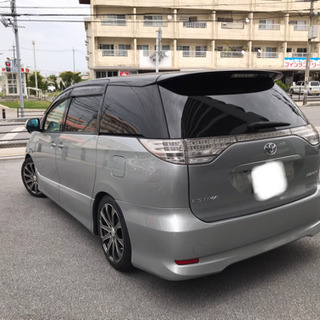 平成20年式エスティマ50  モニター3台！クレジットカード払いOK,今年度分の自動車税込み！の画像