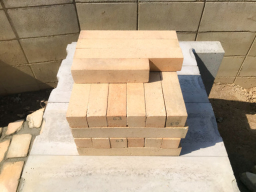 【残りわずか！！！】一層式　ピザ窯　キット　耐火煉瓦