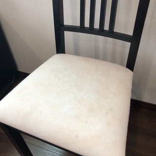 0円お譲り　IKEA ダイニングチェア3脚セットの画像