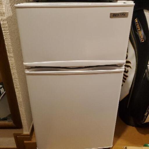 2ドア冷蔵庫