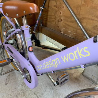 子供用自転車 紫色　20インチ 20インチ自転車（子供用自転車）（色：パープル系）｜自転車車体