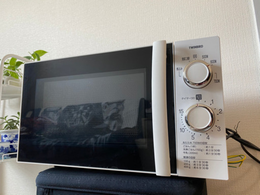 【引取先決定済】ツインバード 電子レンジ