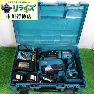 マキタ HR182DZ 充電式ハンマドリル 6.0Ah互換バッテリー2個 充電器付き【リライズ市川行徳店】【店頭取引限定】【中古】ITD3N264XUH2