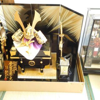 久月の五月人形（兜飾り）の画像