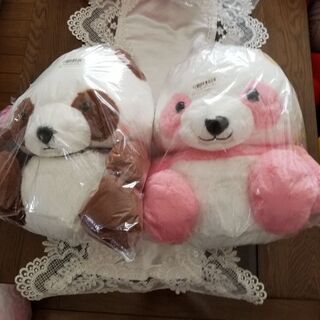 パンダぬいぐるみ2体セット