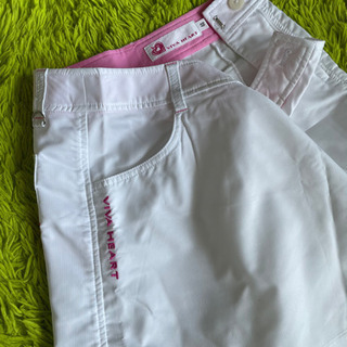 ビバハート　白スカートパンツ　未使用の画像