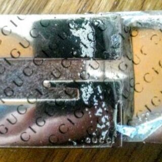 GUCCI リバーシブルベルト 黒×茶 【未使用品】の画像