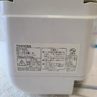 5.5合炊き ジャー 炊飯器 東芝 2015年製 RC-10MSDの画像