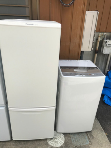 【名古屋市近郊配送可能】格安★単身用冷蔵庫洗濯機セット