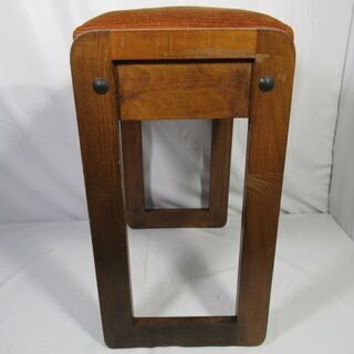 JKN2232/スツール/椅子/イス/昭和/レトロ/アンティーク/ミシン台/シンガー/SINGER/中古品/の画像