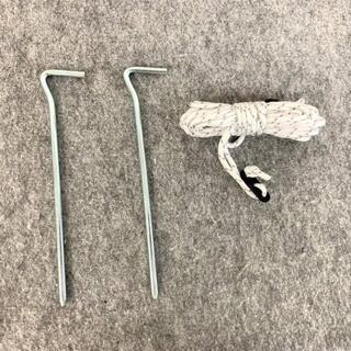 【未使用】DOD(ディーオーディー) 　テント タープポール ペグ&ロープ&収納袋付　の画像