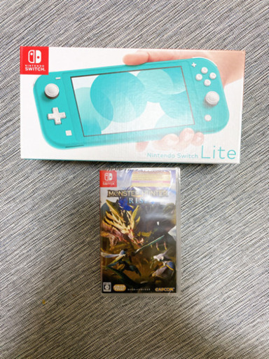 新品未使用　ニンテンドースイッチ　ライト　モンハンセット