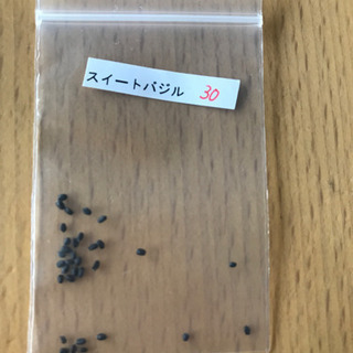 スイートバジルの種（10粒）