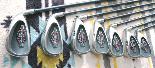 【レンタル可】キャロウェイ　ビッグバーサ　シャフトフレックスＳ　アイアン７本セットです。