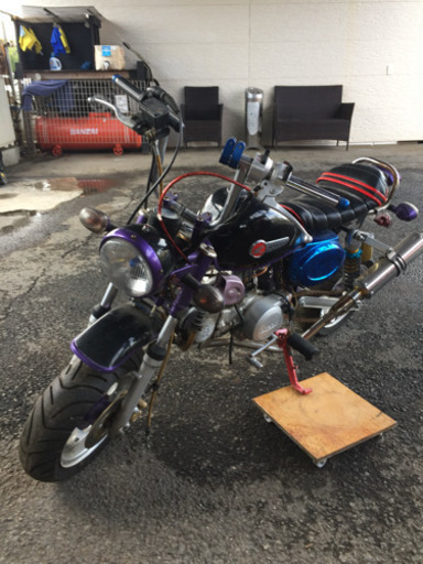 モンキー 125ccエンジン搭載 カスタム用に
