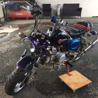 モンキー 125ccエンジン搭載 カスタム用に