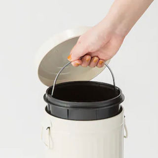 ゴミ箱　引き取り　0¥ 早期希望　本日限定　ルペールソフトクローズ 3L(アイボリー)の画像