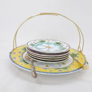 NARUMI CHINA ケーキ皿 デザートプレートセット 5客分の画像