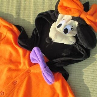 フリース　着ぐるみ　　ディズニー　ミニーマウスの画像