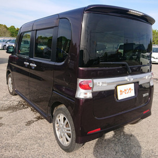 車検令和5年4月 h22年式 タントカスタム 片側パワースライド フルセグ 純正アルミETC 機関良好  乗って帰れる♪支払総額17.8万円★の画像