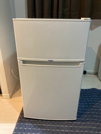 ハイアール86L　2ドア冷凍冷蔵庫JR-N85A(W
