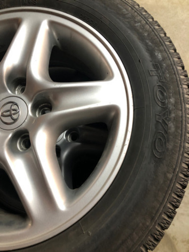 TOYOTA 純正 アルミホイール＆タイヤ　4本セット
